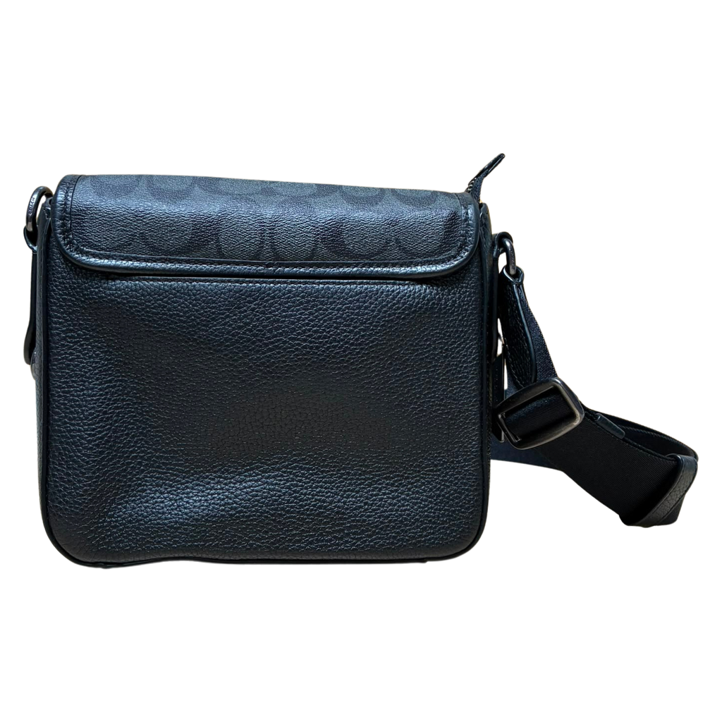 Coach E2344 C9870 Sullivan Flap Crossbody Bag Signature Canvas