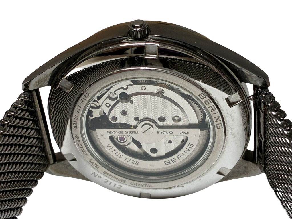 BERING Men Analog Automatic Collection Watch Stainless Steel Strap Sapphire Crystal 16243