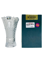 Bohemia Vega Crystal Vase 19cm Tall Clear