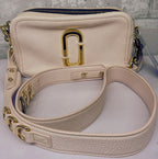 Marc Jacobs The Softshot 21 Leather Handbag Light Pink