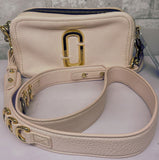 Marc Jacobs The Softshot 21 Leather Handbag Light Pink