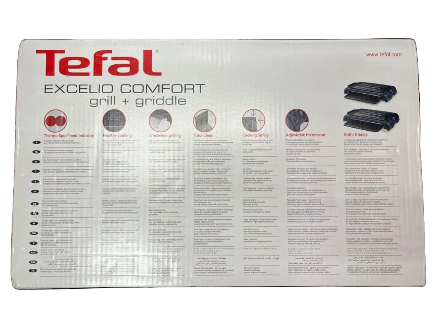 Tefal Excelio Comfort Grill And Griddle Secondary image
