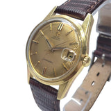 Omega Seamaster Ref: 14701S.C 750YG Tapestry Dial Automatic Watch