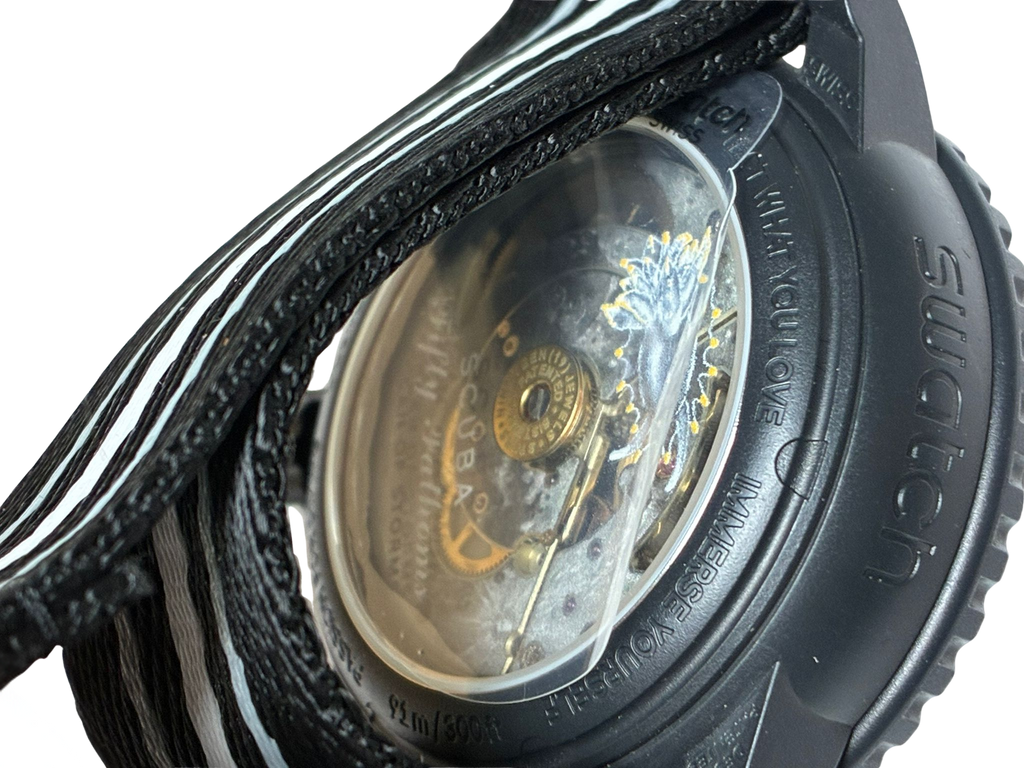 Blancpain X Swatch Scuba Fifty Fathoms Ocean Of Storms SO35B400