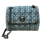 Kate Spade Natalia Denim Tweed Small Flap Crossbody