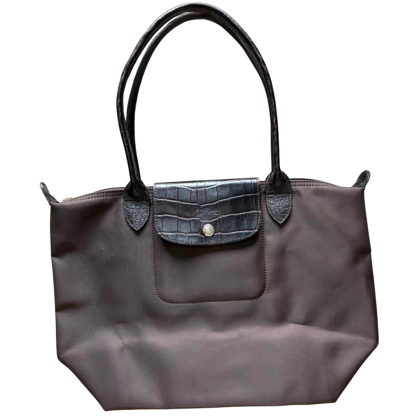 Longchamp Le Pliage Croc Tote Bag