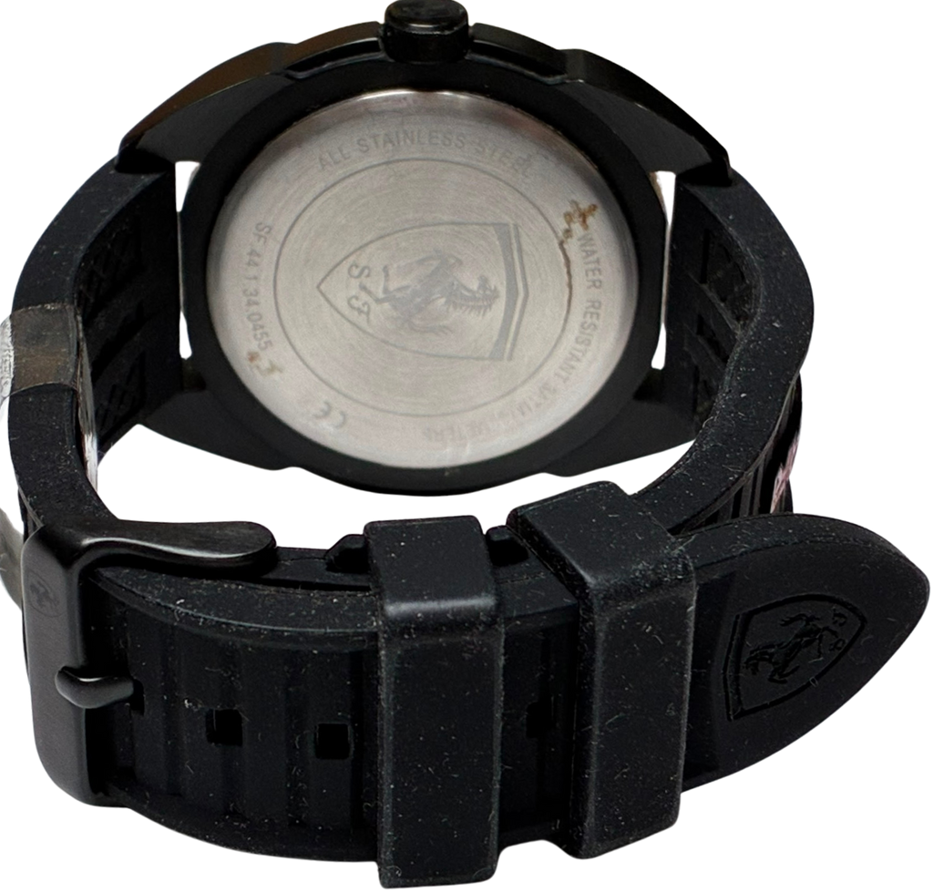 Scuderia Ferrari  SF441340455 Mens Multi Dial Quartz Watch Silicone Strap