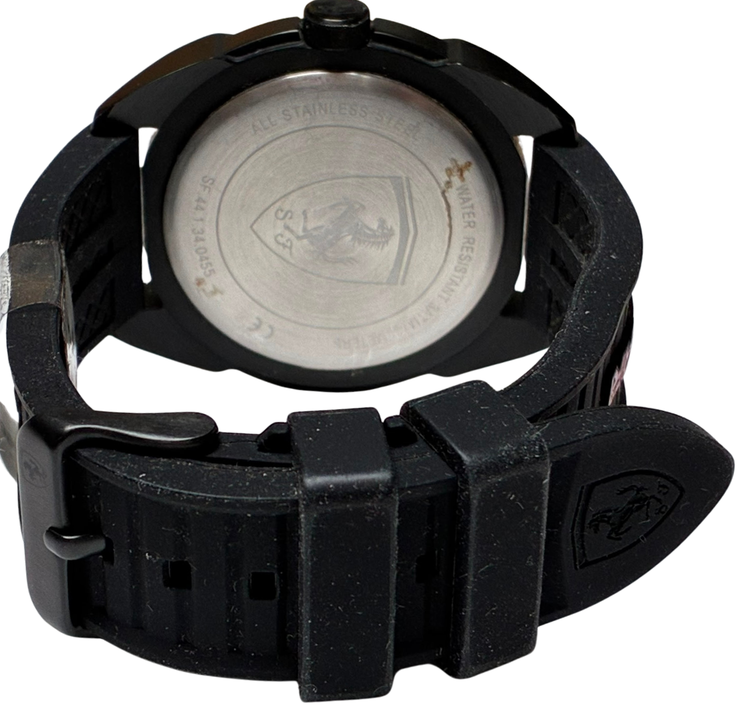 Scuderia Ferrari  SF441340455 Mens Multi Dial Quartz Watch Silicone Strap