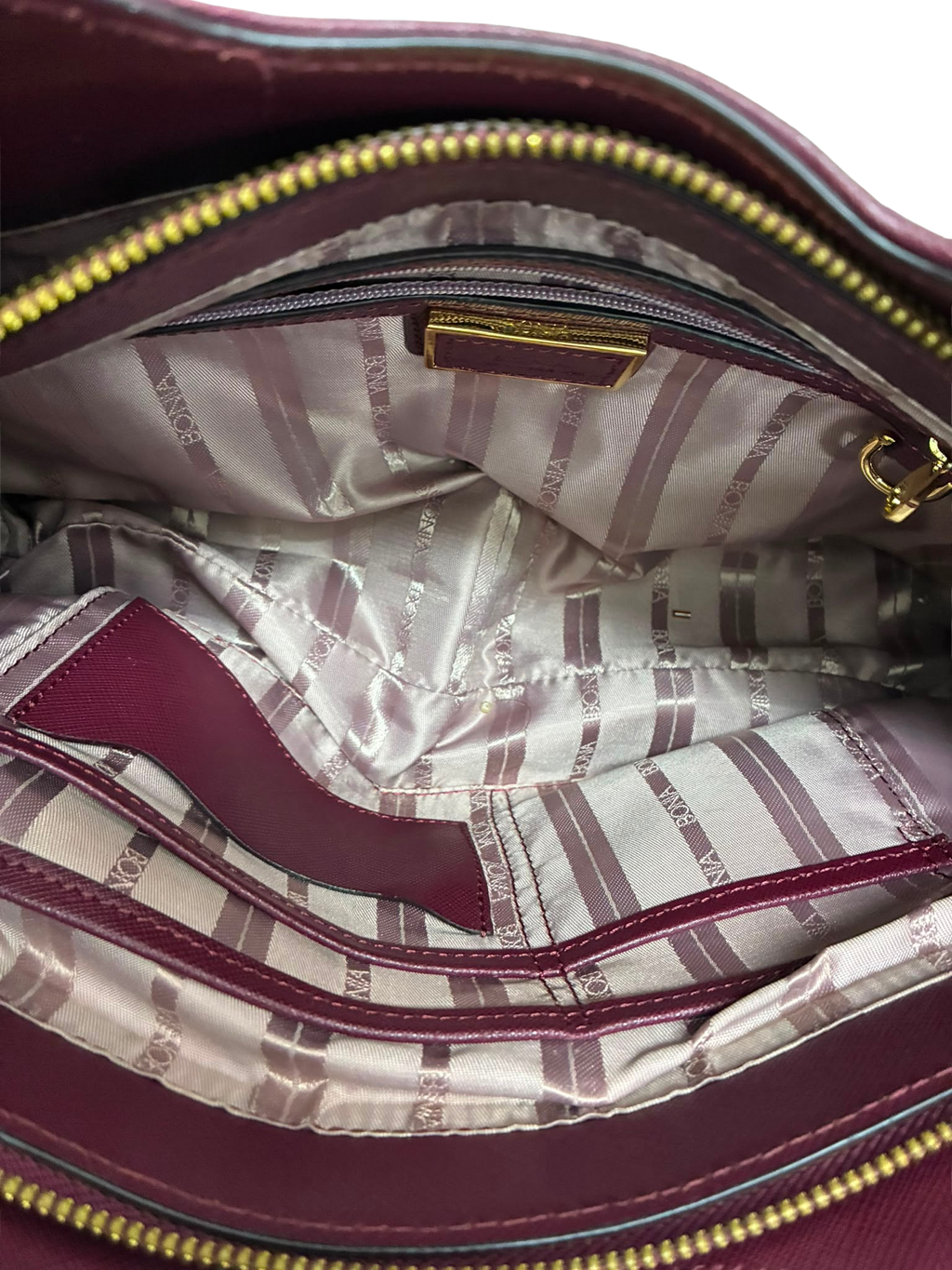 Bonia Handbag Maroon