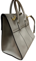 Mulberry Beige Leather Bayswater Satchel