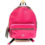 Coach H1880-F30550 Pink Leather Backpack