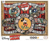 Ceaco Disney Mickey Mouse Movie Reel Jigsaw Puzzle, Multi-colored, 5", 1500 Pieces