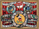 Ceaco Disney Mickey Mouse Movie Reel Jigsaw Puzzle, Multi-colored, 5", 1500 Pieces-JE