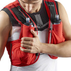 Salomon S/Lab Sense Ultra 8 Set Racing Vest, Large, Red