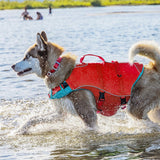 Kurgo SurfnTurf Dog Life Jacket RedBlue Small