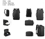 Cabin Backpack – Waterproof (Black/Gray)