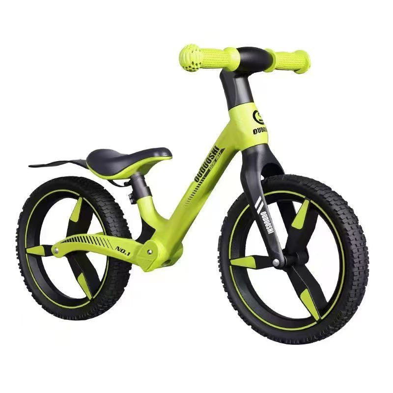 Balance Bike with Suspension – Black, Green, Blue & Red Secondary image