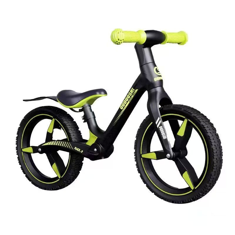 Balance Bike with Suspension – Black, Green, Blue & Red Main image