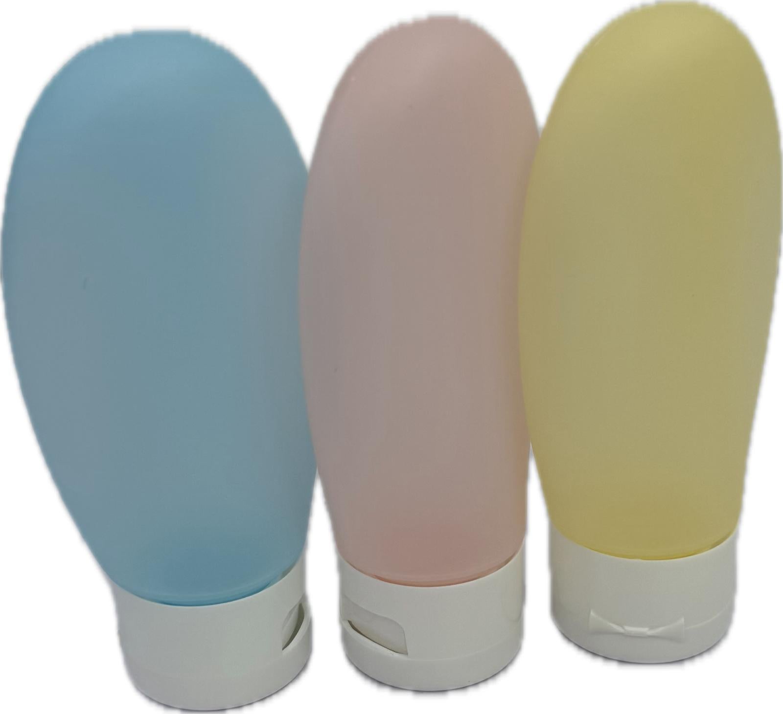 3-Piece Travel Toiletries Bottle Set Main image