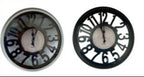 Skeleton Wall Clock ‚45cm (Black/Silver)