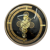 Wall Clock 44cm with Gear Design