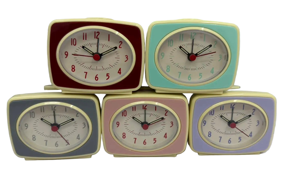 Rectangular Alarm Clock 10x8cm