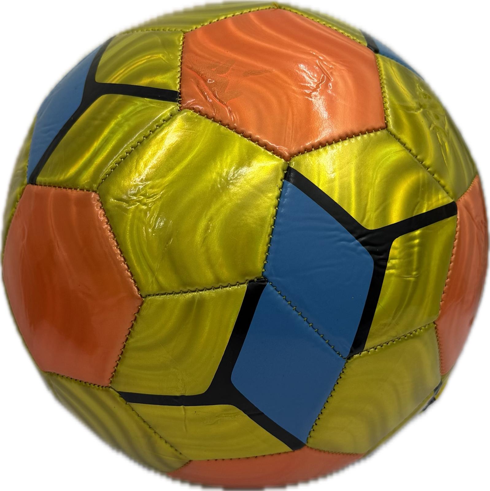 Football Size 5 with Shiny Swirls Design Main image