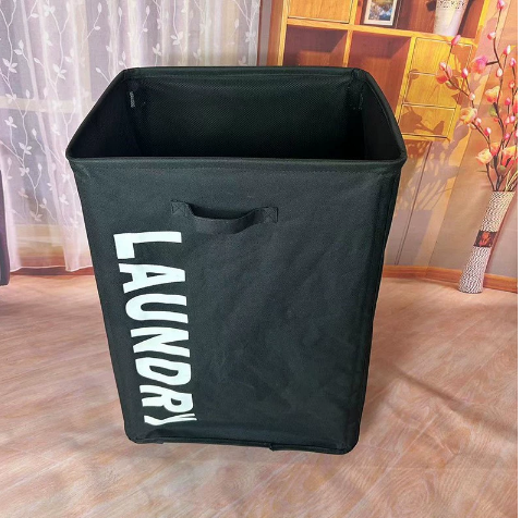 Laundry Bin W Wheels Rect Wide 3Col Main image
