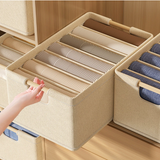 Storage Bin W Wood Handle S 34X23X13
