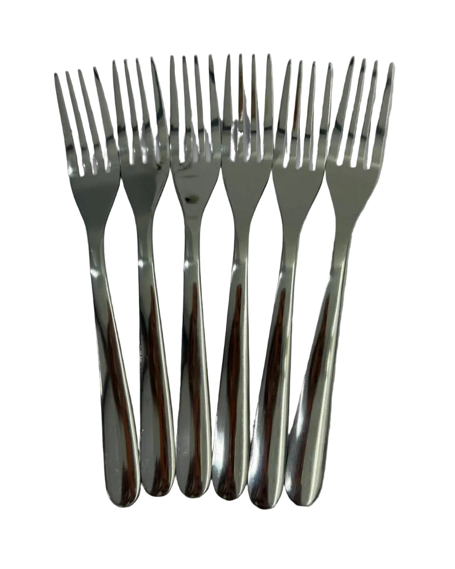 Dinner Fork 6pc Stainless Steel Premium Main image