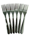 Dessert Fork 6pc Stainless Steel Premium