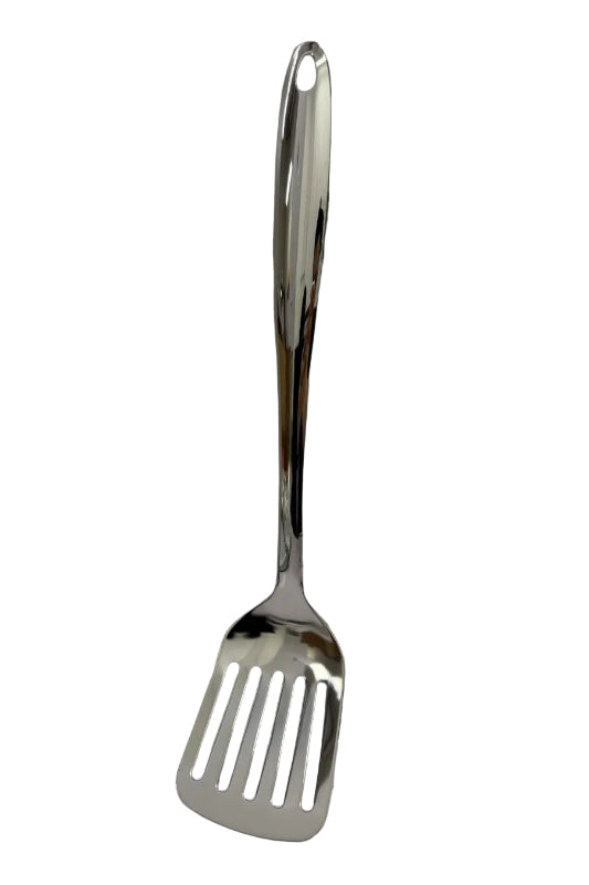 Stainless Steel Spatula With Strainer Main image