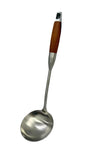 Round Ladle with Wooden Handle