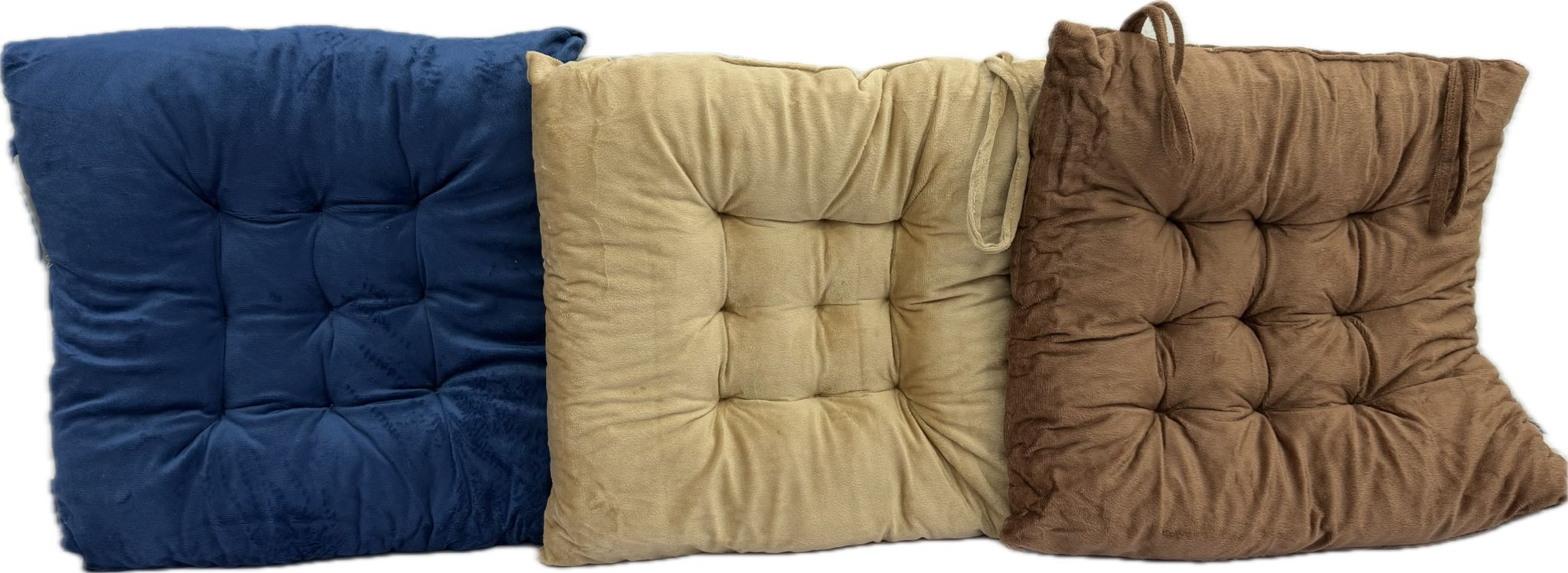 Furry Memory Foam Square Seat Pad Main image