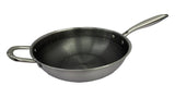 30cm Wok with Handle with Hexagon pattern