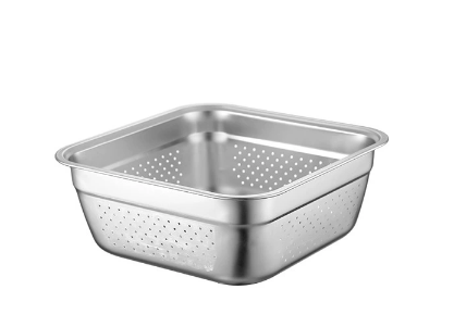 Colander Square 26Cm Stainless Steel
