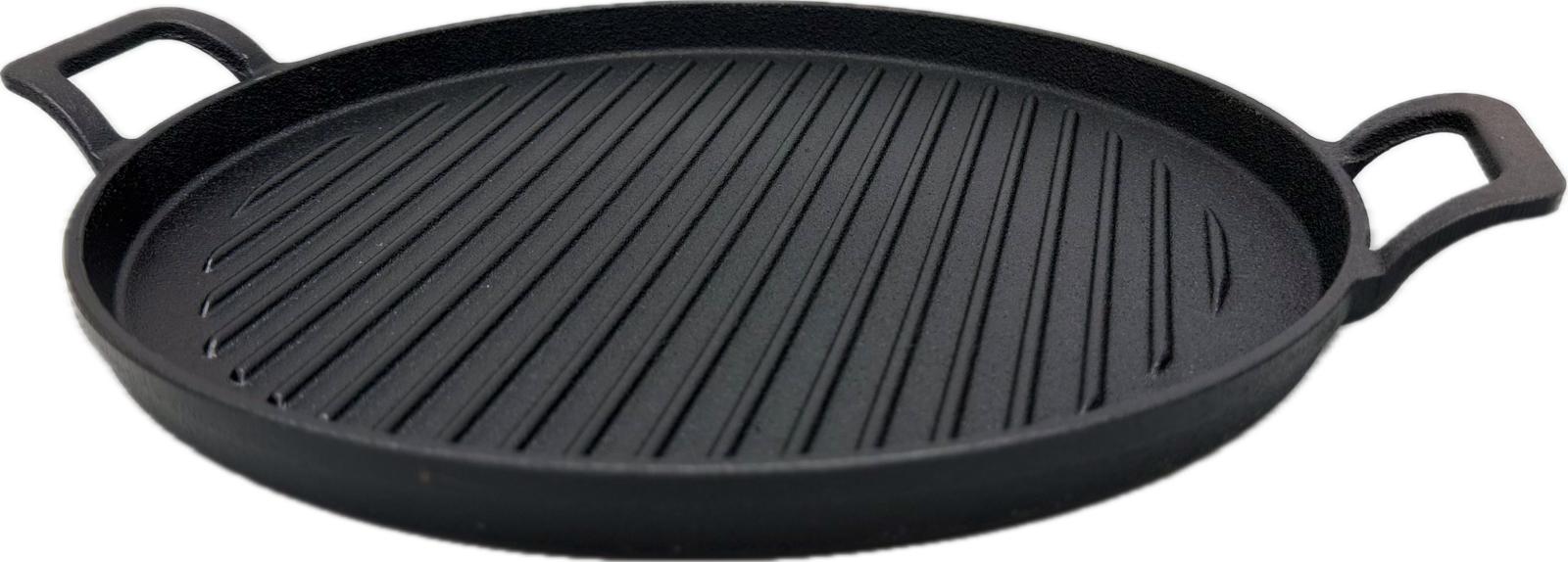 Grill Tray – Cast Iron (Round, 28cm) Main image