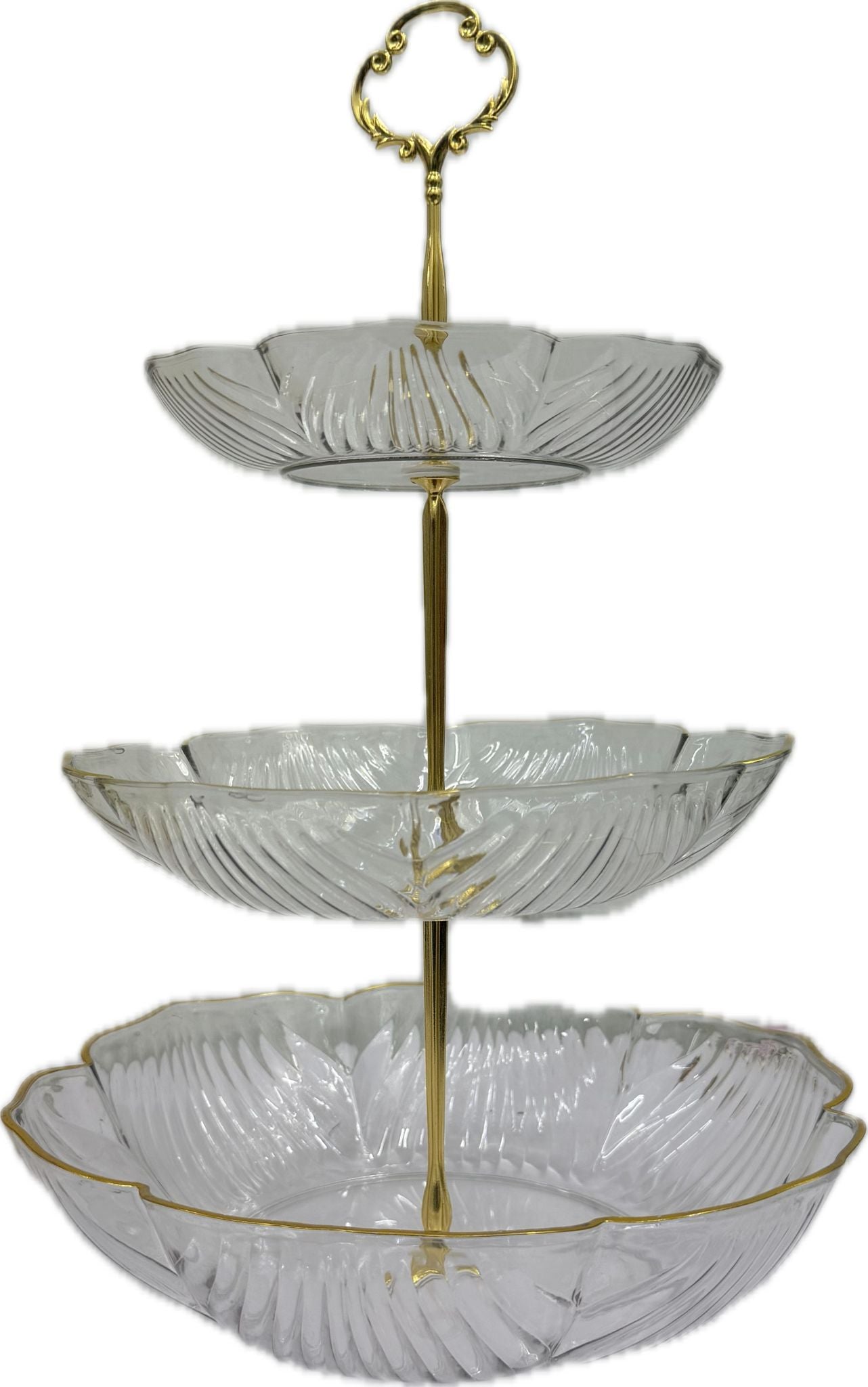 3-Tier Flower Serving Tray Main image