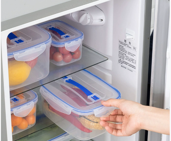Nesting Food Container Set – Rectangular, 3-Piece (680)