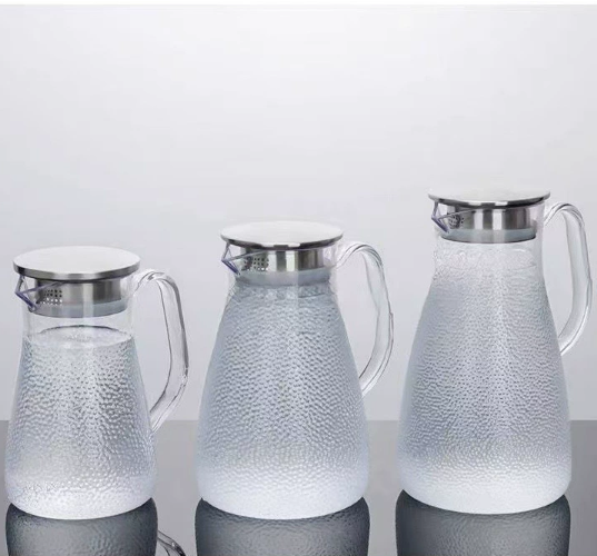 Water Jug â€“ 1L, Dimple Clear (2318-3) Secondary image