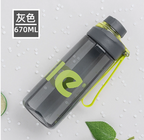 Water Bottle “ 670ml with Silicon Strap (Tritan)
