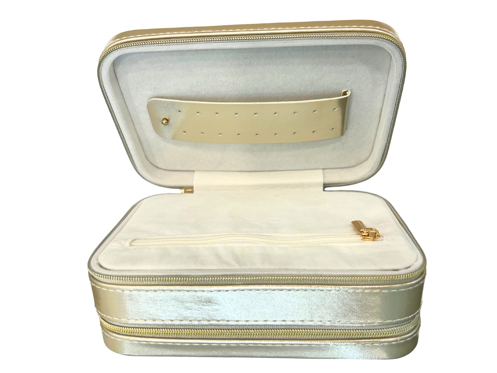 2 Compartment Jewellery Travel Box