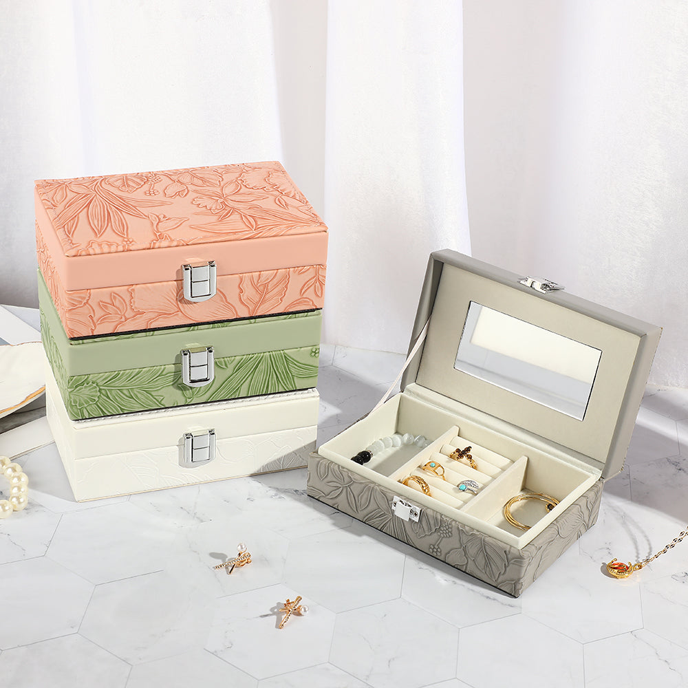 Small Flower Design Jewellery Box Main image