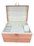2 Drawer Jewellery Box With Lock
