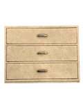 3 Stack With 1 Slot Jewellery Box