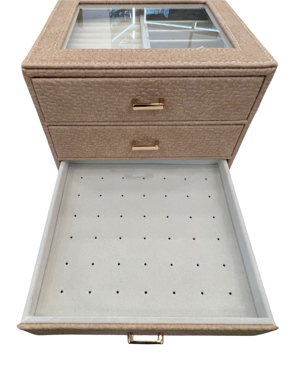 3 Stack With 1 Slot Jewellery Box