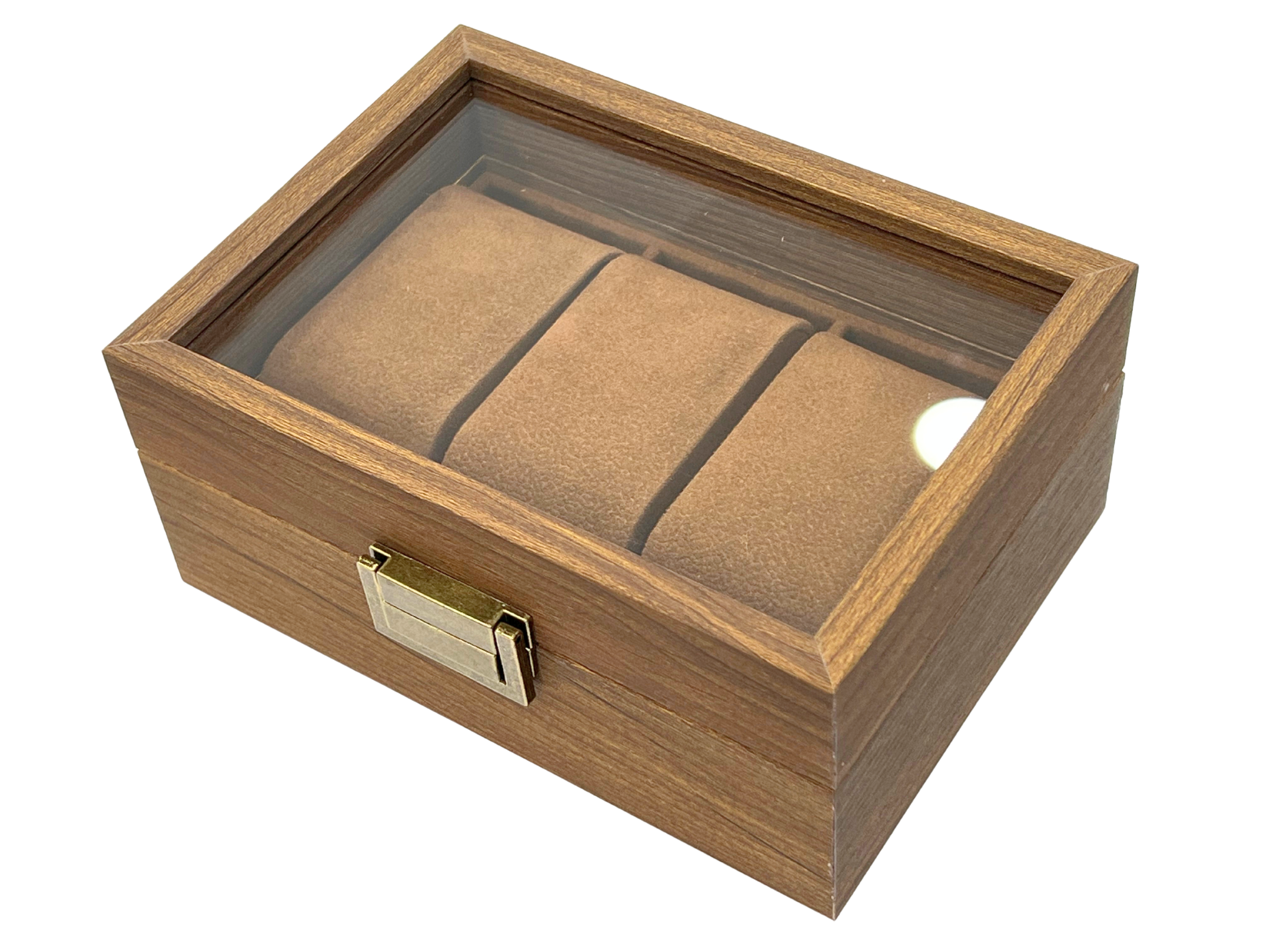 Wood Finishing Watch Holder 3 Pcs Secondary image