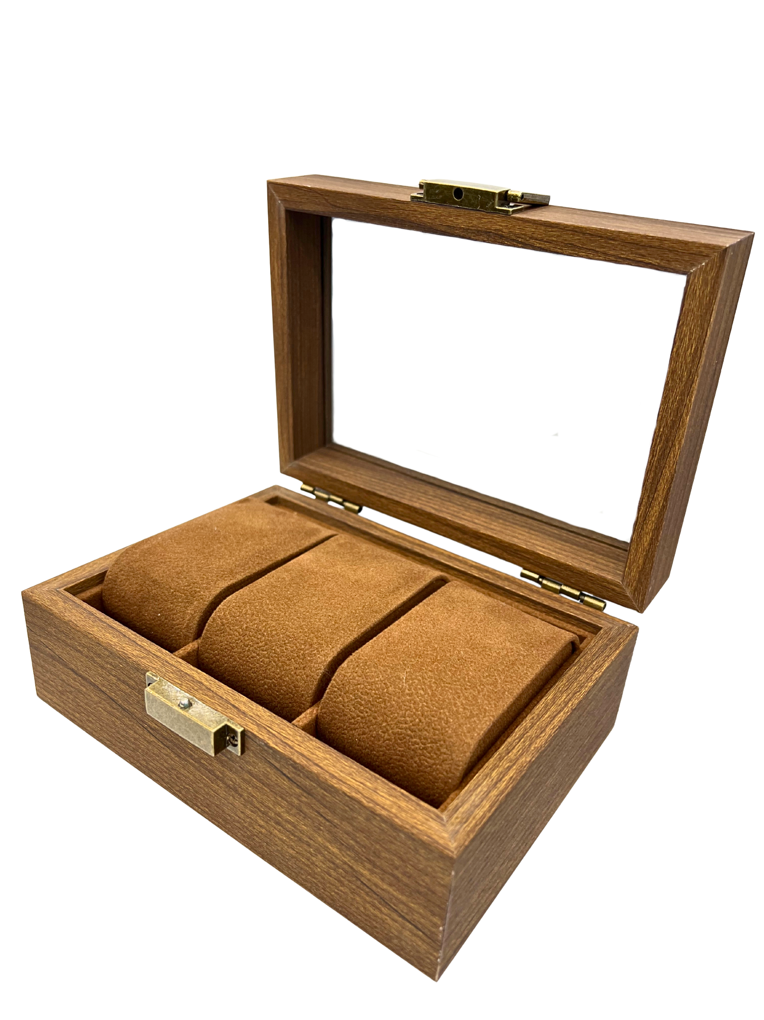 Wood Finishing Watch Holder 3 Pcs Main image