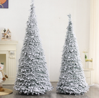 Collapsible Christmas Tree â€“ 1.5 m (Snow)