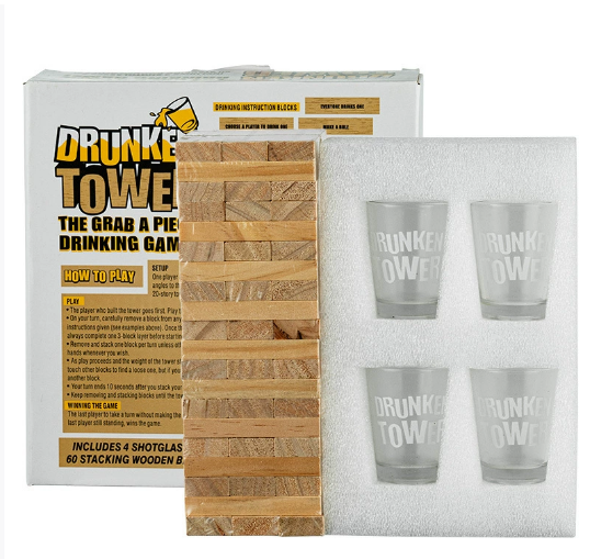 Drunken Tower  Jenga Style Drinking Game